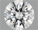 Del inventario de diamantes de laboratorio, 2.06 quilates, Redondo , Color D, claridad VVS2 y certificado IGI