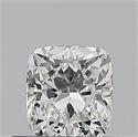 Natural Diamond 0.50 Carats, Cushion with  Cut, F Color, VS2 Clarity and Certified by GIA