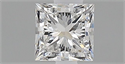 Diamante Natural 0.37 quilates, Princesa , Color F, claridad VVS2 y certificado GIA