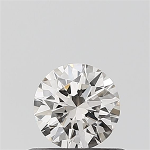 Picture of Natural Diamond 0.40 Carats, Round with Excellent Cut, I Color, VS1 Clarity and Certified by IGI