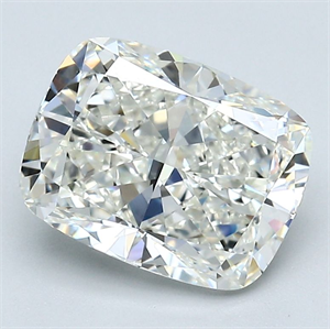 Picture of Natural Diamond 3.02 Carats, Cushion with  Cut, I Color, VVS2 Clarity and Certified by GIA