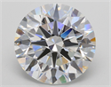 Lab Grown Diamond 8.62 Carats, Round with Ideal Cut, F Color, VS2 Clarity and Certified by IGI
