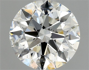 Picture of Natural Diamond 0.90 Carats, Round with Excellent Cut, I Color, SI1 Clarity and Certified by GIA