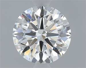 Picture of Natural Diamond 0.56 Carats, Round with Excellent Cut, G Color, VS2 Clarity and Certified by GIA