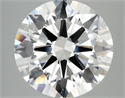 Lab Grown Diamond 5.87 Carats, Round with Ideal Cut, E Color, VVS2 Clarity and Certified by IGI