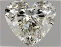 Natural Diamond 1.01 Carats, Heart with  Cut, H Color, SI2 Clarity and Certified by HRD