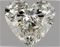 Natural Diamond 1.01 Carats, Heart with  Cut, H Color, SI2 Clarity and Certified by HRD