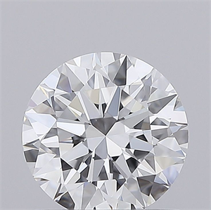 Picture of Lab Grown Diamond 1.00 Carats, Round with Ideal Cut, D Color, VS1 Clarity and Certified by IGI