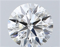 Diamante Natural 0.50 quilates, Redondo , Color I, claridad VS1 y certificado GIA