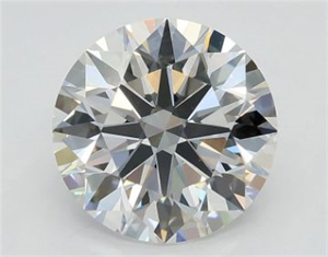 Picture of Lab Grown Diamond 2.04 Carats, Round with Excellent Cut, E Color, VS1 Clarity and Certified by GIA