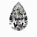 Natural Diamond 0.43 Carats, Pear with  Cut, J Color, VS1 Clarity and Certified by GIA