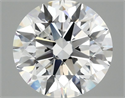 Lab Grown Diamond 3.00 Carats, Round with Excellent Cut, E Color, VVS2 Clarity and Certified by IGI