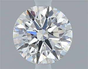 Foto Diamante Natural 0.41 quilates, Redondo , Color F, claridad VS1 y certificado GIA de