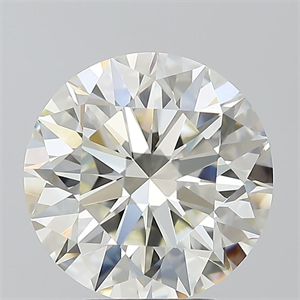 Foto Diamante Natural 4.01 quilates, Redondo , Color I, claridad VVS2 y certificado IGI de