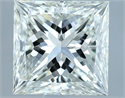Diamante Natural 2.01 quilates, Princesa , Color I, claridad VVS1 y certificado IGI