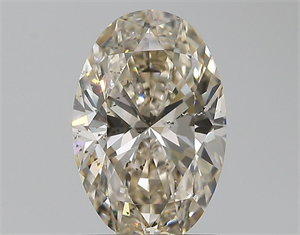 Picture of Natural Diamond 1.01 Carats, Oval with  Cut, M Color, SI2 Clarity and Certified by GIA