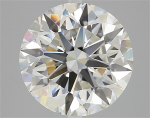 Picture of Natural Diamond 4.35 Carats, Round with Excellent Cut, H Color, VS1 Clarity and Certified by IGI