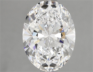 Foto Diamante Natural 3.01 quilates, Ovalado , Color D, claridad VS1 y certificado GIA de