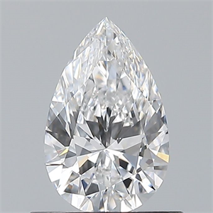 Picture of Natural Diamond 0.60 Carats, Pear with  Cut, D Color, VS1 Clarity and Certified by GIA
