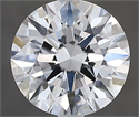 Diamante Natural 1.40 quilates, Redondo , Color F, claridad VVS2 y certificado GIA