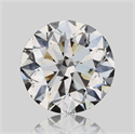 Natural Diamond 1.00 Carats, Round with Very Good Cut, H Color, SI1 Clarity and Certified by GIA