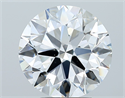 Diamante Natural 3.70 quilates, Redondo , Color D, claridad VS2 y certificado GIA