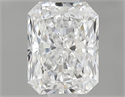 Natural Diamond 0.80 Carats, Radiant with  Cut, E Color, VS2 Clarity and Certified by GIA