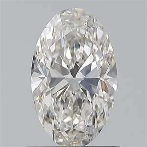 Picture of Natural Diamond 0.70 Carats, Oval with  Cut, I Color, VS1 Clarity and Certified by GIA