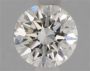 Picture of Natural Diamond 0.70 Carats, Round with Excellent Cut, I Color, VVS1 Clarity and Certified by IGI