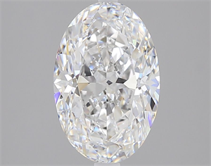 Foto Diamante Natural 2.50 quilates, Ovalado , Color D, claridad VVS2 y certificado GIA de