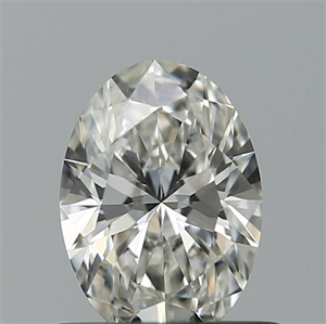 Picture of Natural Diamond 0.55 Carats, Oval with  Cut, G Color, VVS1 Clarity and Certified by GIA