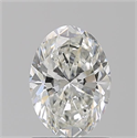 Natural Diamond 1.20 Carats, Oval with  Cut, H Color, VS1 Clarity and Certified by GIA