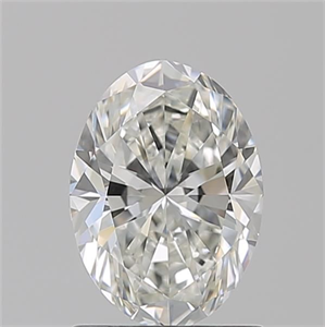Picture of Natural Diamond 1.20 Carats, Oval with  Cut, H Color, VS1 Clarity and Certified by GIA