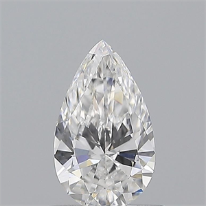 Picture of Natural Diamond 0.70 Carats, Pear with  Cut, E Color, VS2 Clarity and Certified by GIA