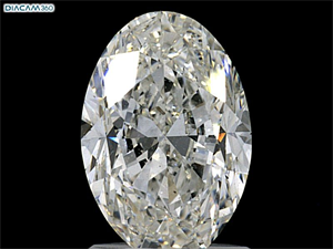 Foto Diamante Natural 1.80 quilates, Ovalado , Color I, claridad VS1 y certificado GIA de