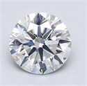 Diamante Natural 1.80 quilates, Redondo , Color H, claridad SI1 y certificado GIA