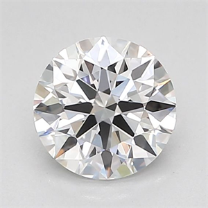 Picture of Lab Grown Diamond 1.05 Carats, Round with Ideal Cut, D Color, VVS2 Clarity and Certified by IGI