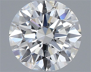 Picture of Natural Diamond 0.40 Carats, Round with Excellent Cut, F Color, SI2 Clarity and Certified by GIA