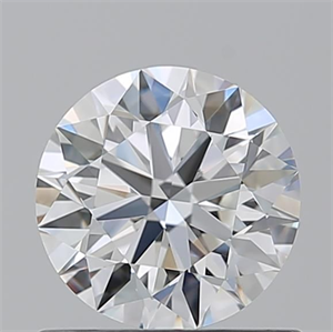Picture of Natural Diamond 0.82 Carats, Round with Excellent Cut, F Color, VVS1 Clarity and Certified by GIA