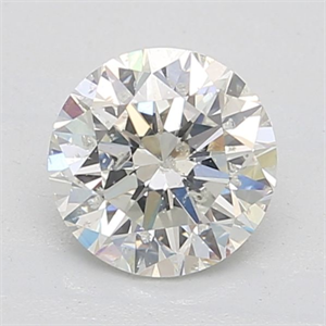 Picture of Natural Diamond 1.31 Carats, Round with Very Good Cut, K Color, I1 Clarity and Certified by GIA