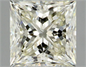 Natural Diamond 1.01 Carats, Princess with  Cut, L Color, VS1 Clarity and Certified by GIA