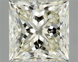 Foto Diamante Natural 1.01 quilates, Princesa , Color L, claridad VS1 y certificado GIA de