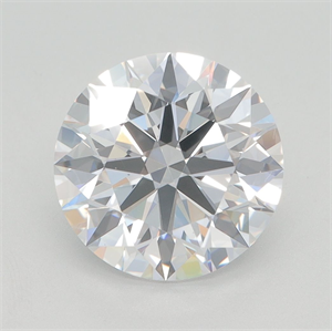 Picture of Lab Grown Diamond 3.28 Carats, Round with Excellent Cut, D Color, VVS1 Clarity and Certified by GIA