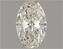 Natural Diamond 0.71 Carats, Oval with  Cut, J Color, IF Clarity and Certified by GIA