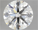 Diamante Natural 1.26 quilates, Redondo , Color J, claridad VS1 y certificado GIA