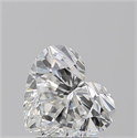 Natural Diamond 2.01 Carats, Heart with  Cut, G Color, VS2 Clarity and Certified by GIA