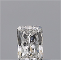 Diamante Natural 0.26 quilates, Radiante , Color F, claridad VVS1 y certificado GIA