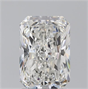 Natural Diamond 2.11 Carats, Radiant with  Cut, G Color, VVS1 Clarity and Certified by GIA