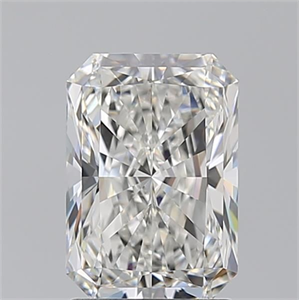 Picture of Natural Diamond 2.11 Carats, Radiant with  Cut, G Color, VVS1 Clarity and Certified by GIA