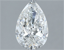 Natural Diamond 1.51 Carats, Pear with  Cut, F Color, SI1 Clarity and Certified by GIA
